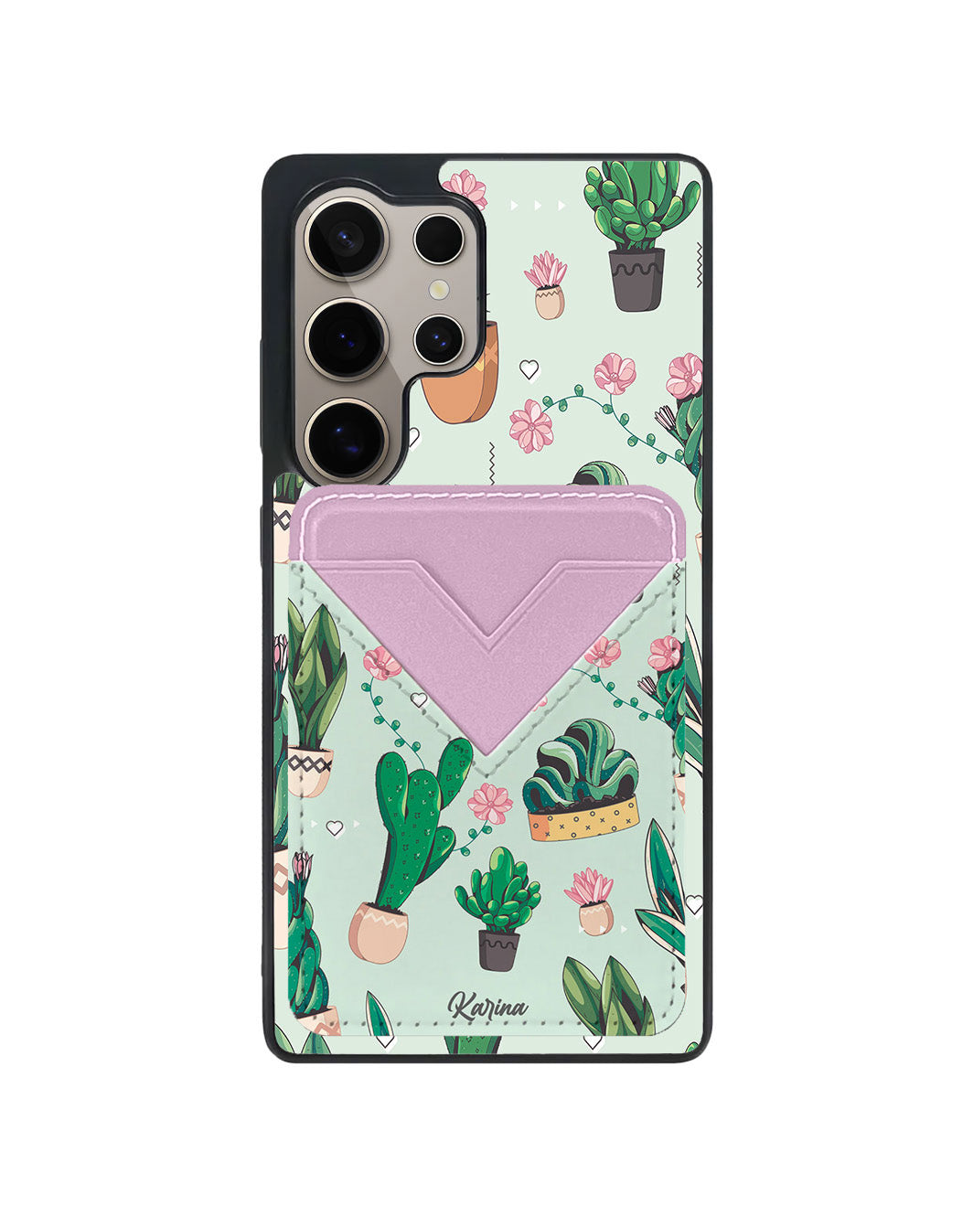 Android Avant Wallet Case - Cactus 3.0