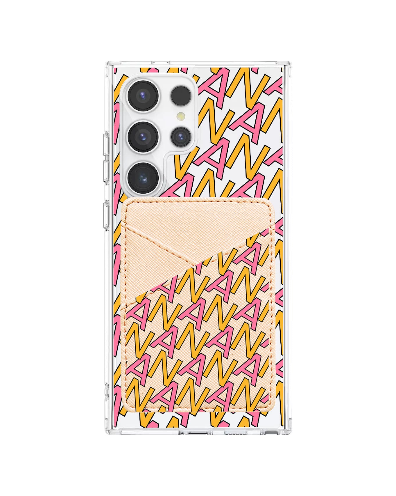 Android Phone Wallet Case - Initial 3.0 Monogram