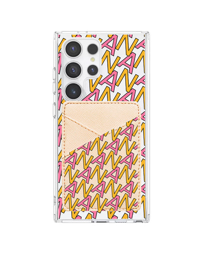 Android Phone Wallet Case - Initial 3.0 Monogram