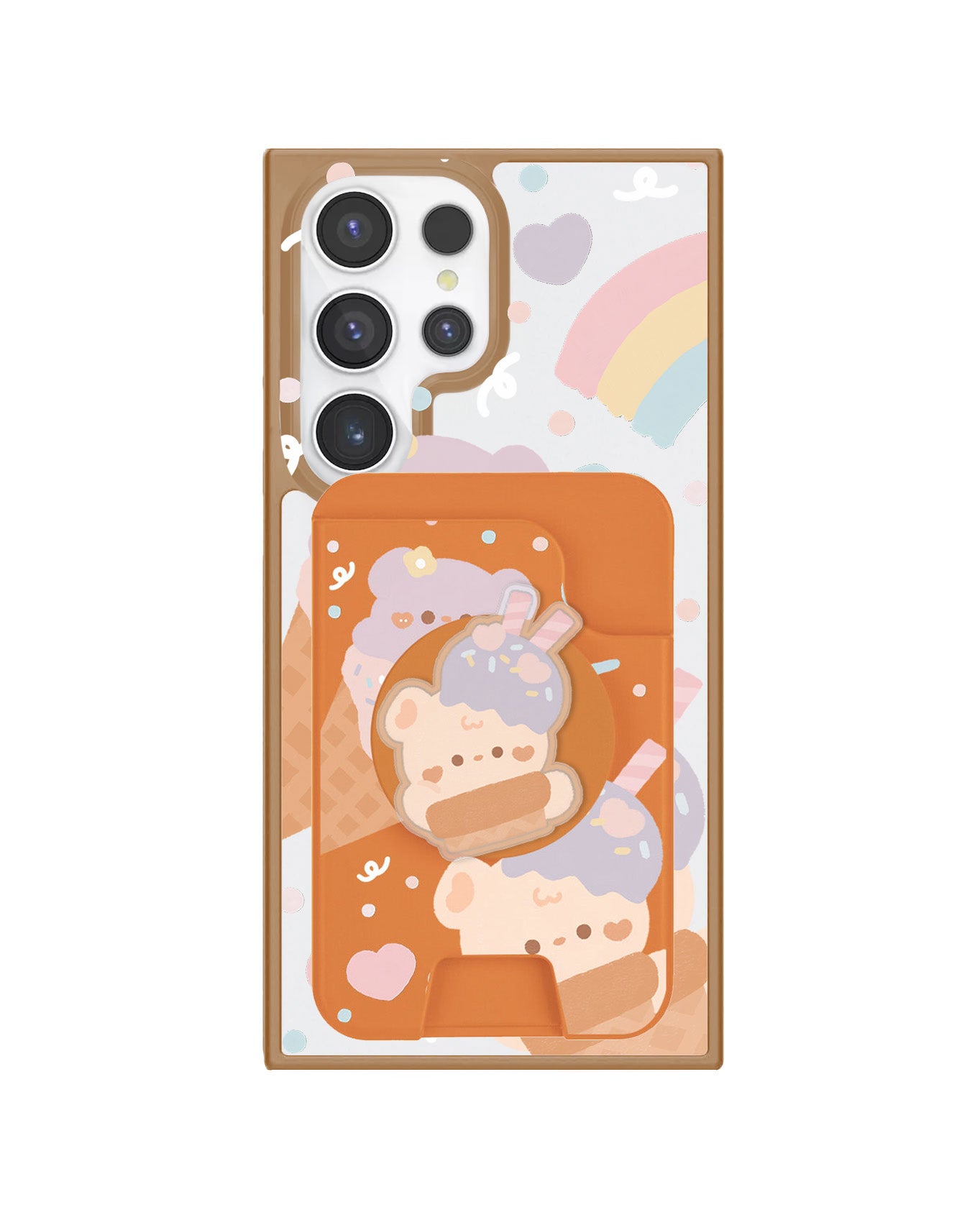 Android Magpop Wallet - Ice Cream for Teddy