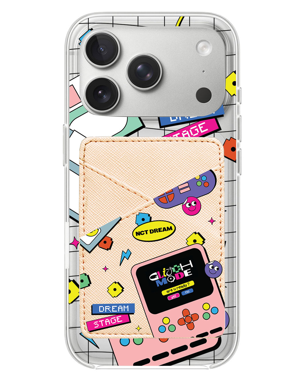 iPhone Phone Wallet Case - NCT Glitch Mode