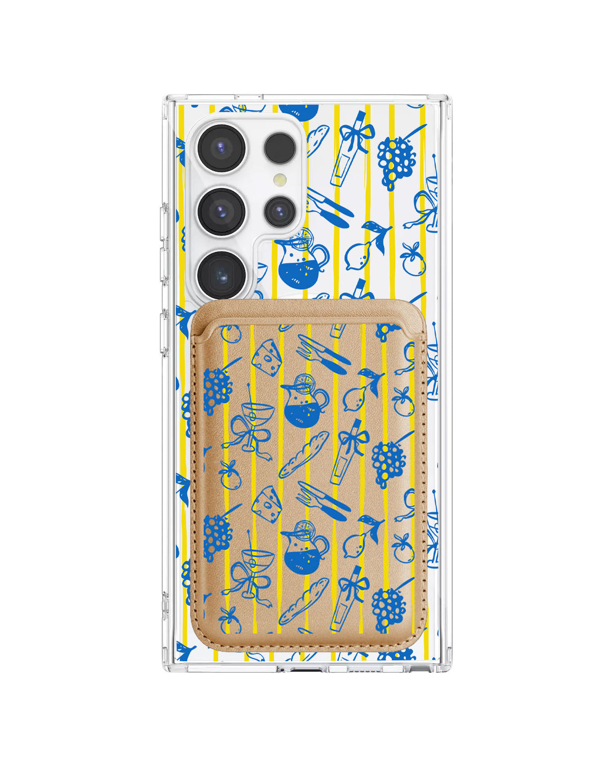 Android Magnetic Wallet Case - Italian Summer
