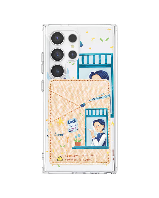 Android Phone Wallet Case - Crush Boy