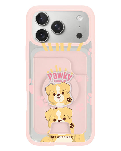 iPhone Magpop Wallet - Pawky Dog