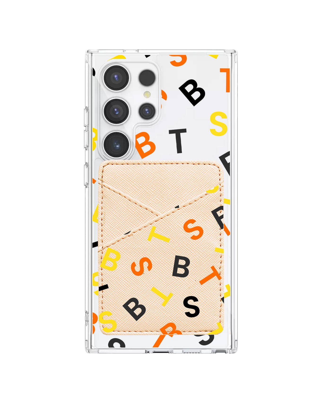 Android Phone Wallet Case - BTS Monogram