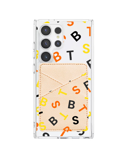 Android Phone Wallet Case - BTS Monogram