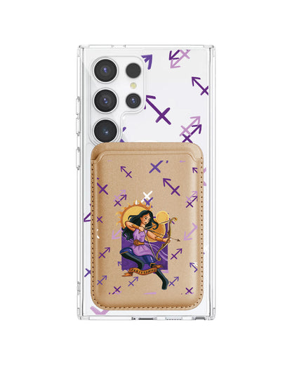 Android Magnetic Wallet Case - Sagitarius