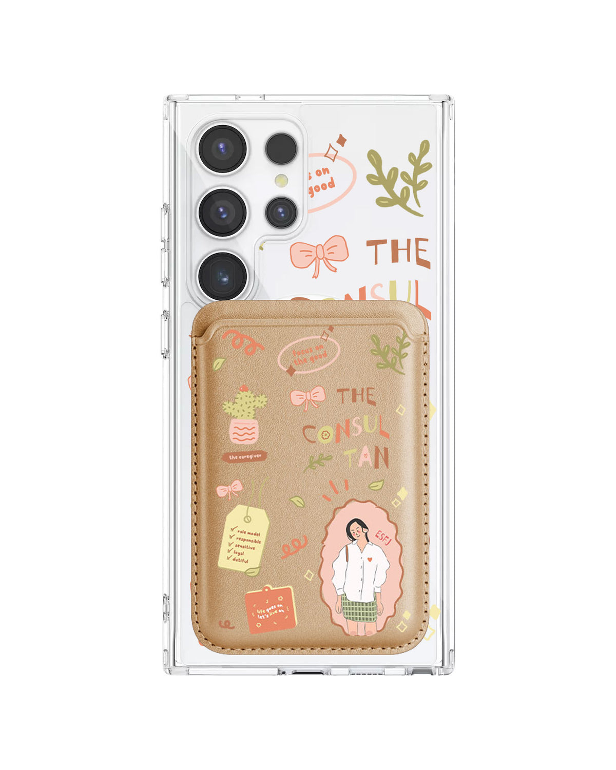 Android Magnetic Wallet Case - Esfj