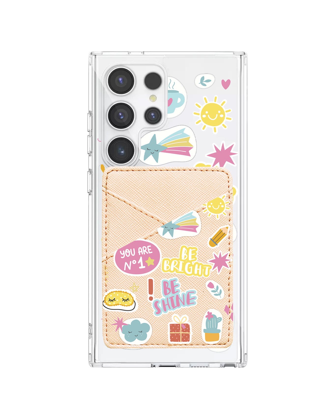 Android Phone Wallet Case - Self Love Sticker pack 3.0