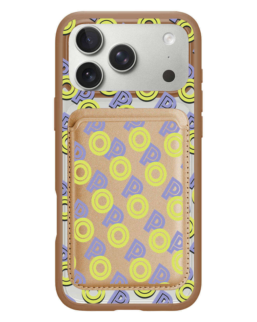 iPhone Magnetic Wallet Case - Initial Monogram 2.0