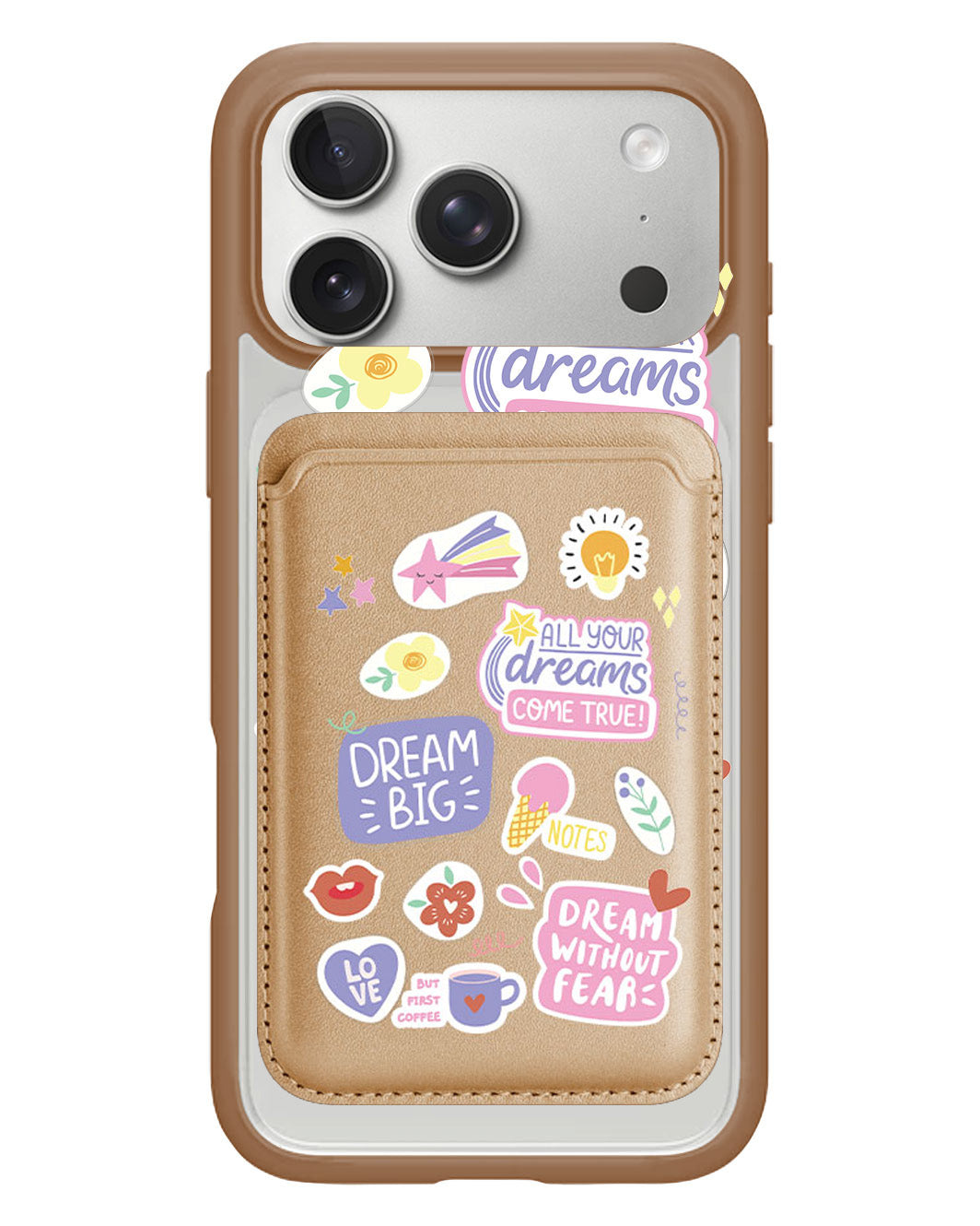iPhone Magnetic Wallet Case - Dream Sticker Pack