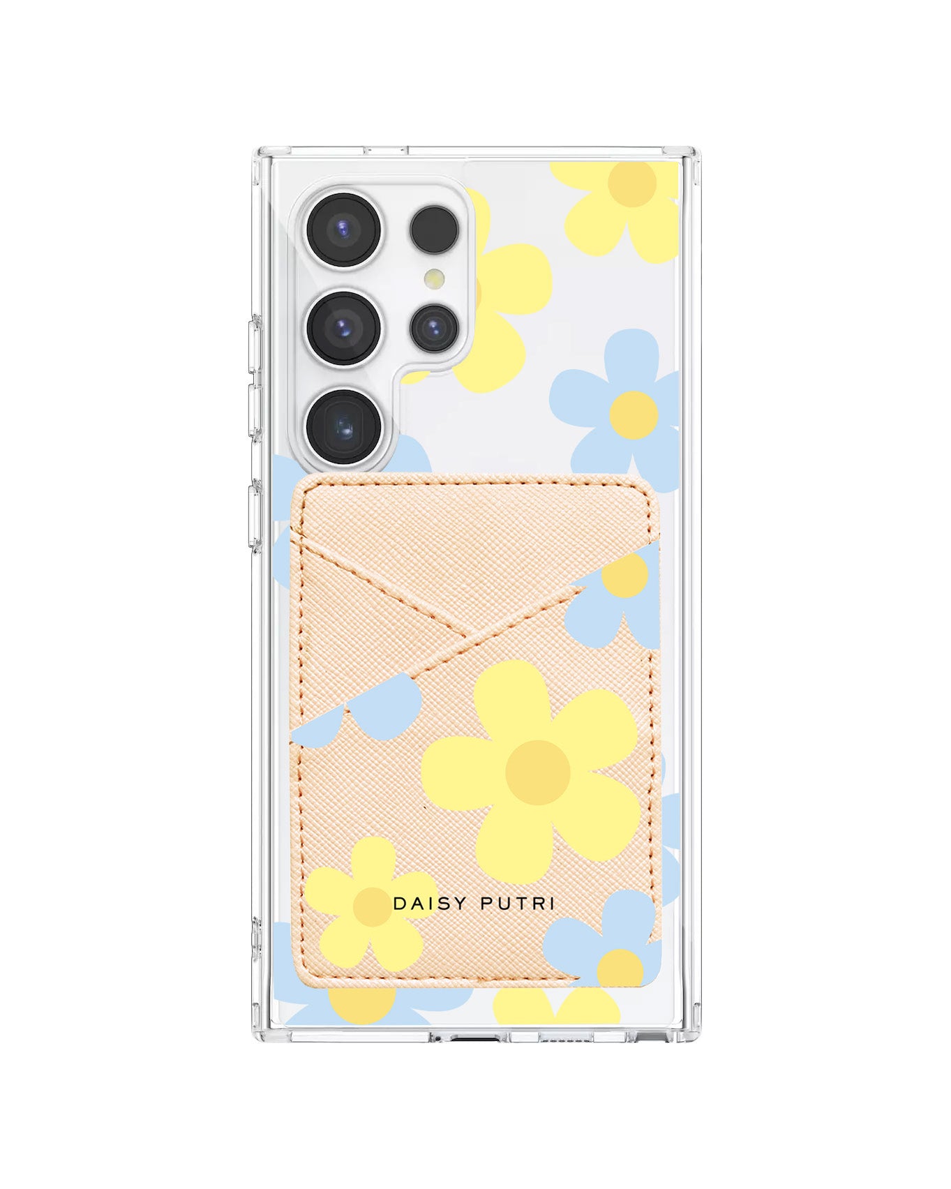 Android Phone Wallet Case - Daisy Skies
