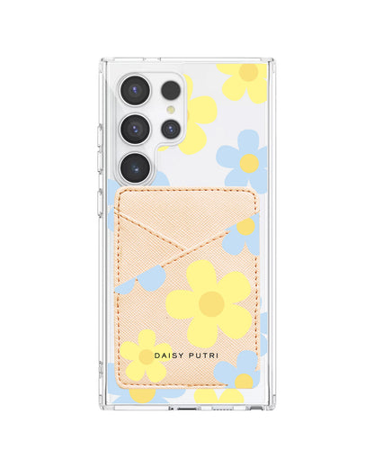 Android Phone Wallet Case - Daisy Skies