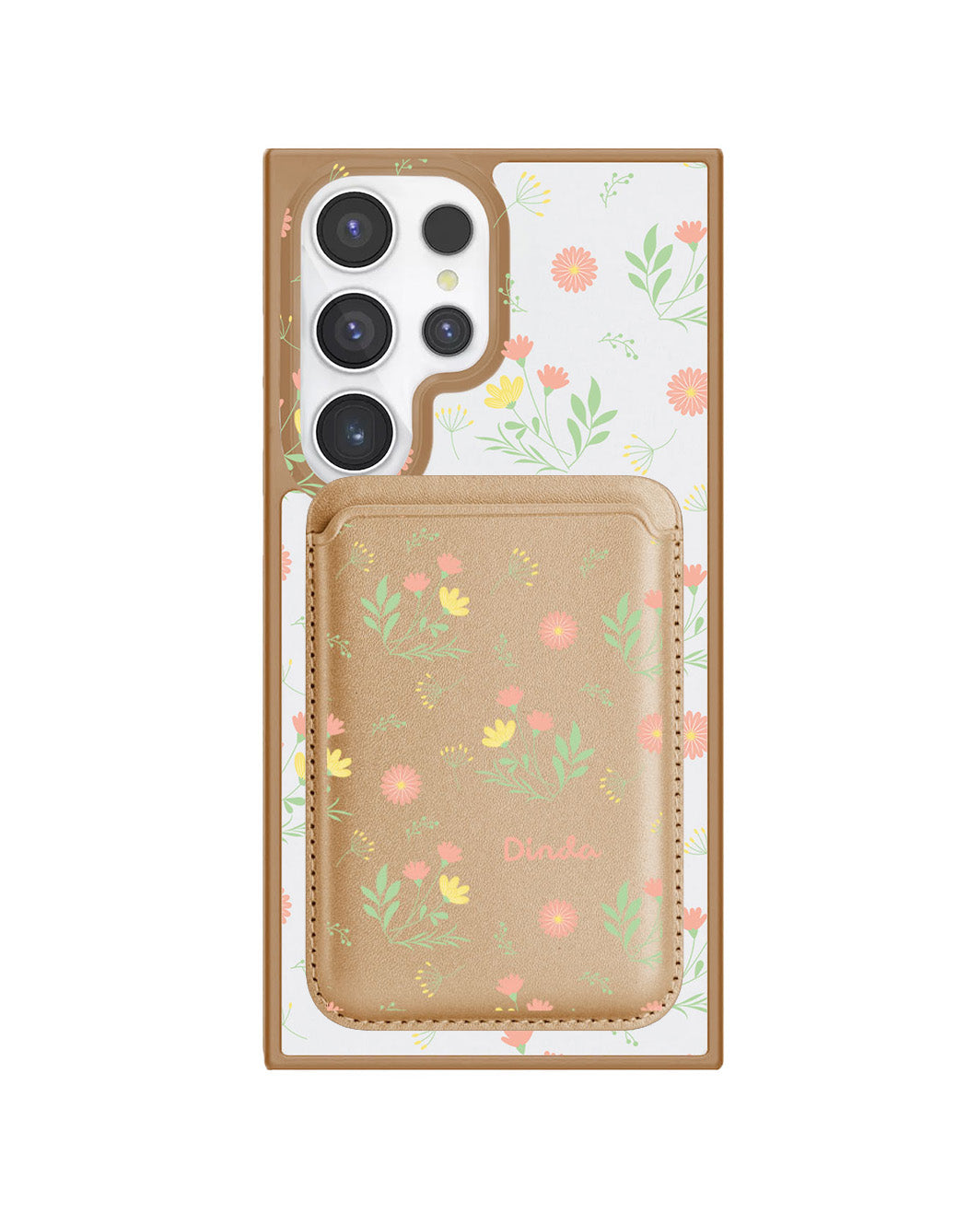Android Magnetic Wallet Case - Dandelion