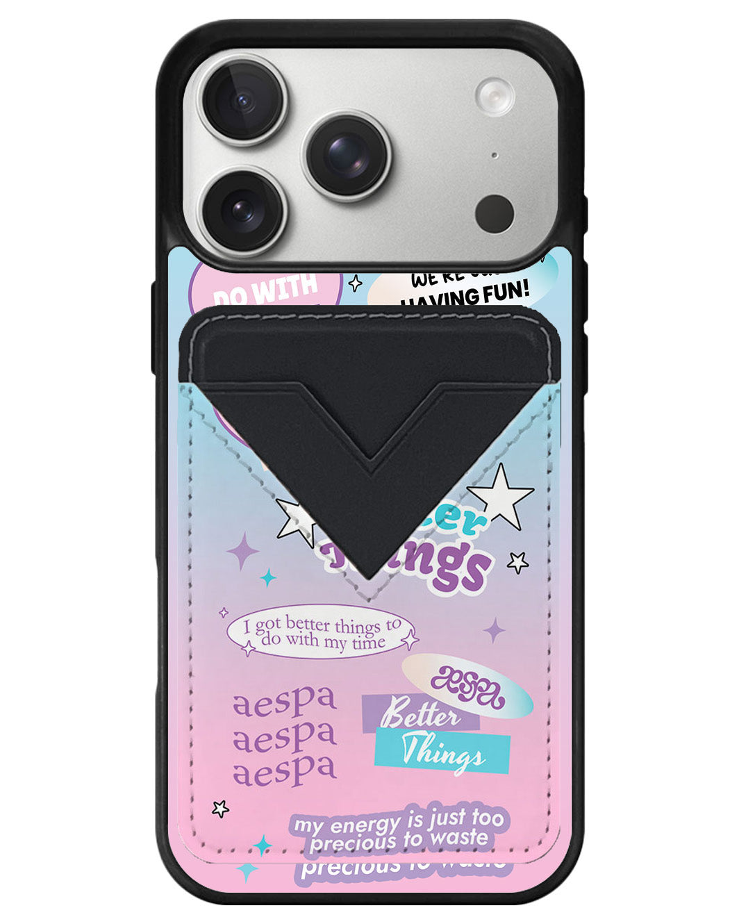 iPhone Avant Wallet Case - Aespa Better Things