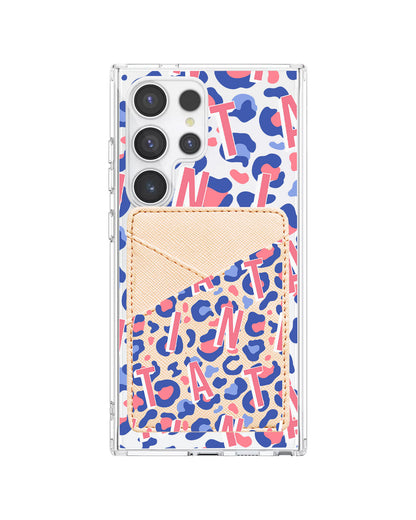 Android Phone Wallet Case - Leopard Monogram 1.0