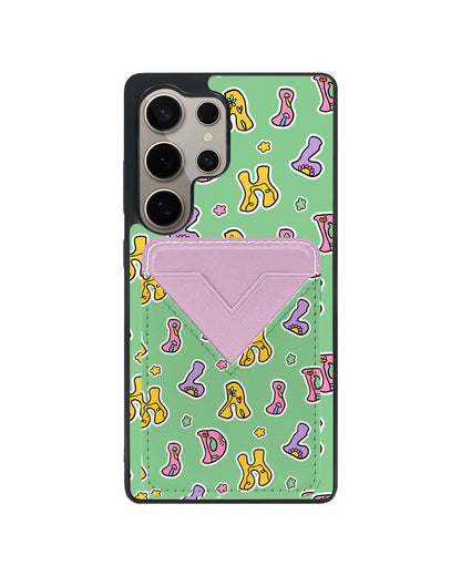 Android Avant Wallet Case - Playful Monogram 7.0