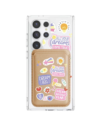 Android Magnetic Wallet Case - Dream Sticker Pack