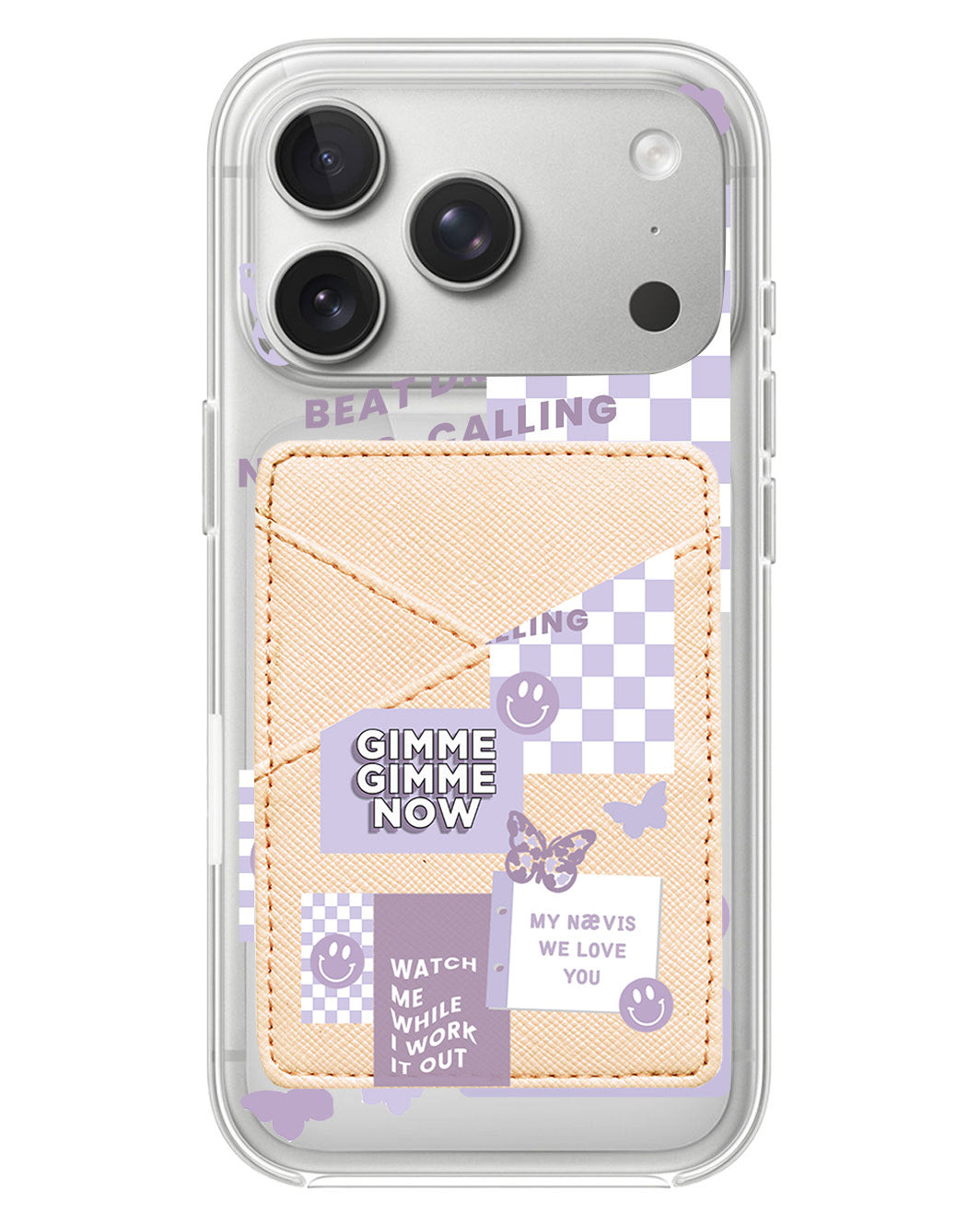 iPhone Phone Wallet Case - Aespa Sticker Pack