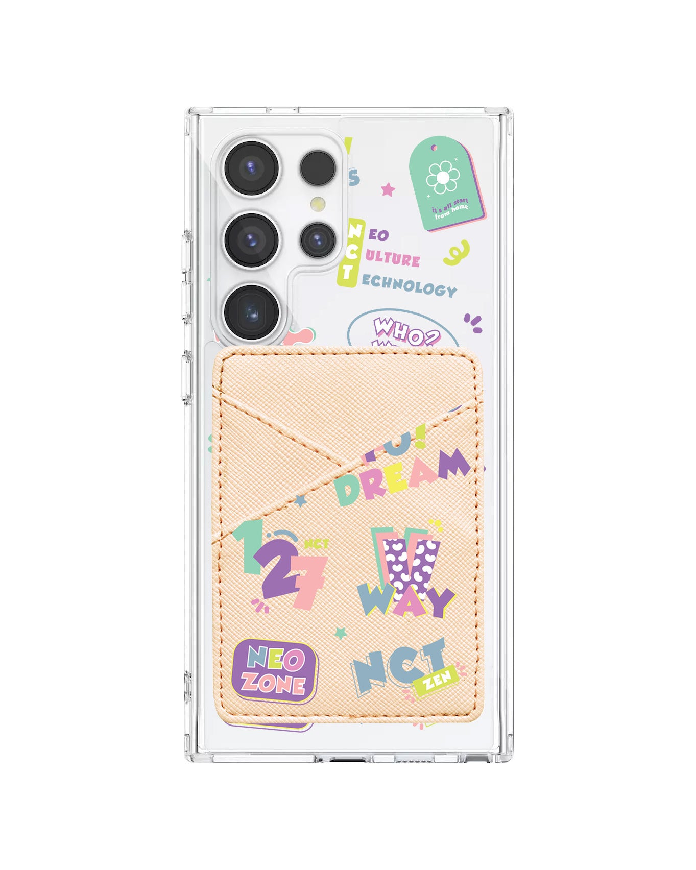 Android Phone Wallet Case - NCT Sticker Pack