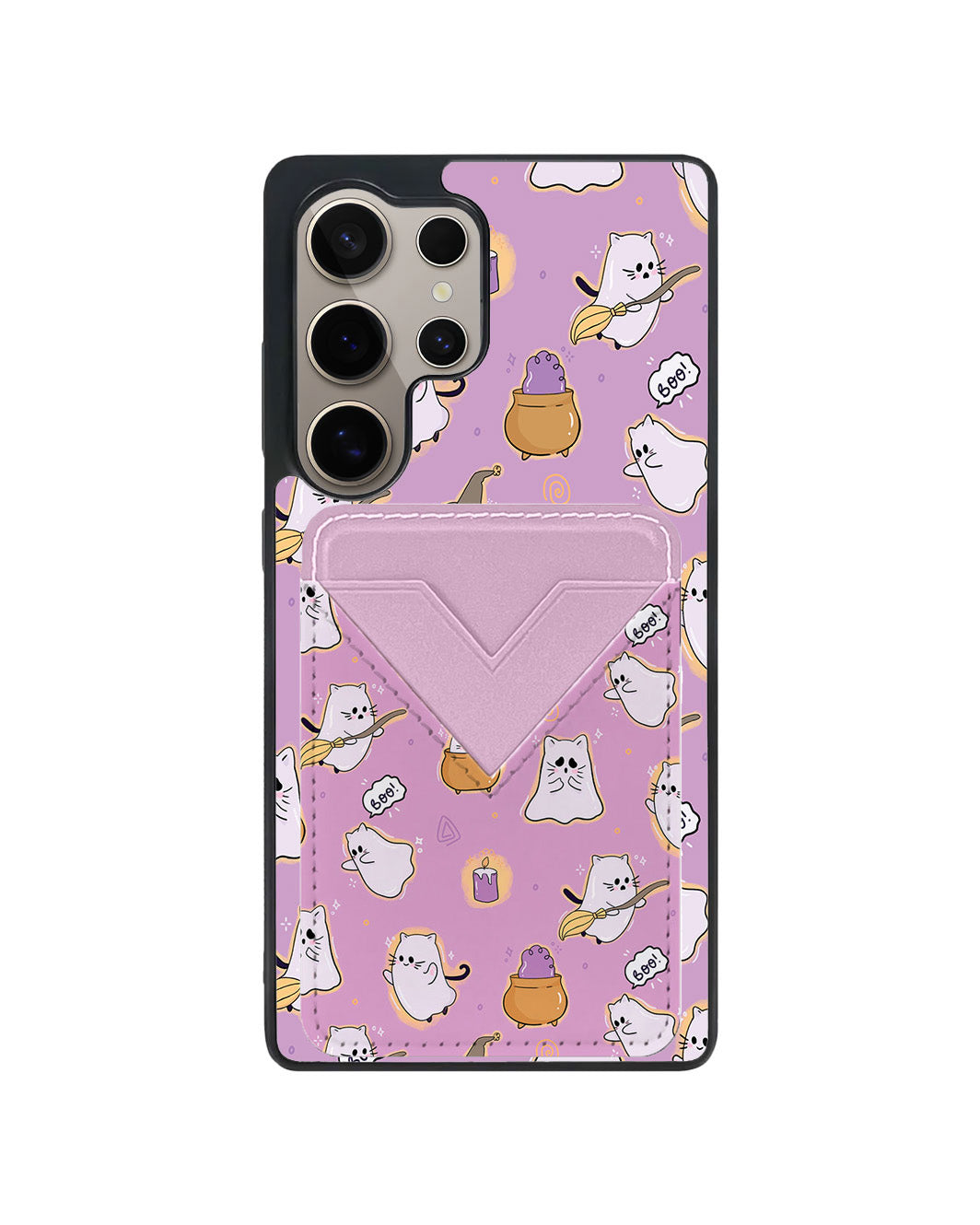 Android Avant Wallet Case - Spooky Cat