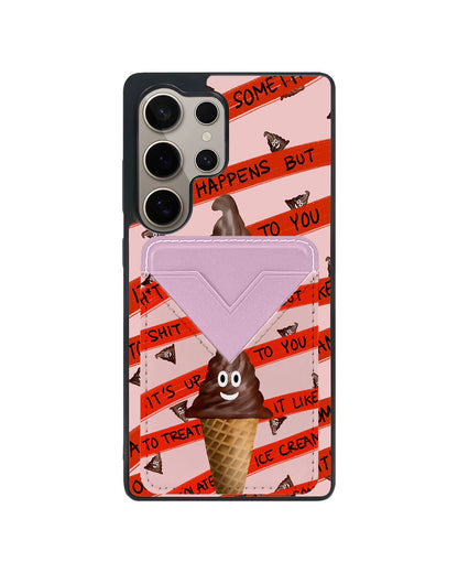 Android Avant Wallet Case - Oh... Sh*t Happens