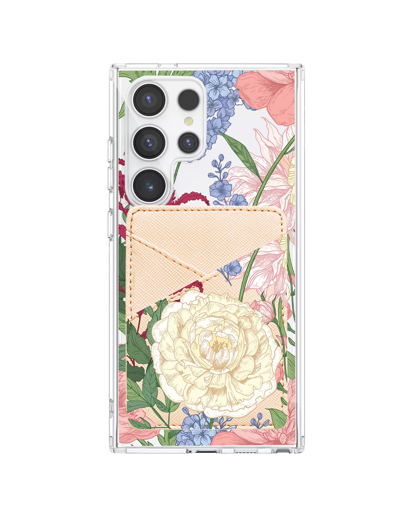 Android Phone Wallet Case - July Delphinium
