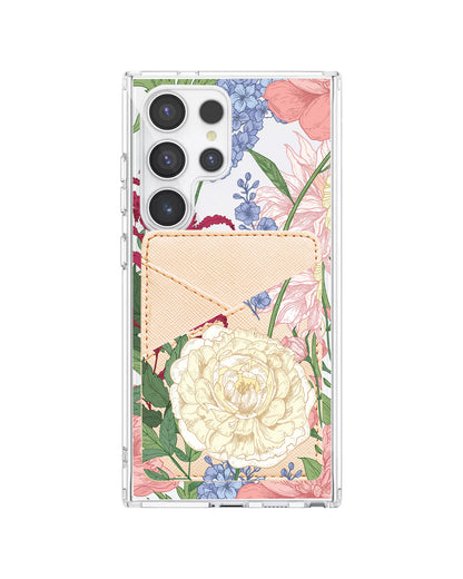 Android Phone Wallet Case - July Delphinium