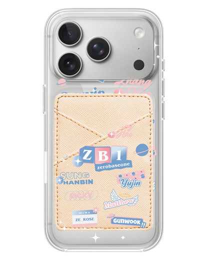 iPhone Phone Wallet Case - Zerobaseone Members
