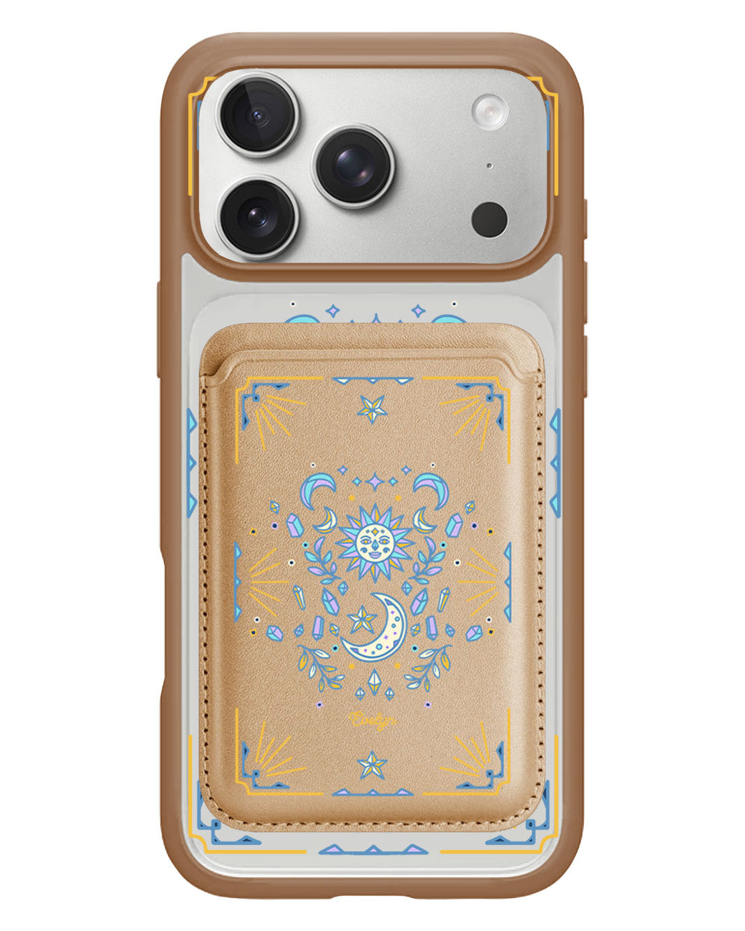 iPhone Magnetic Wallet Case - Cosmic Dream