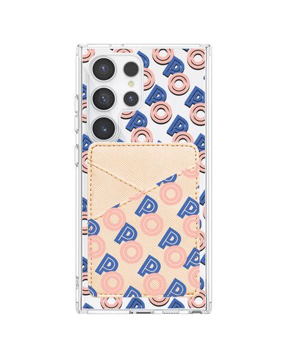 Android Phone Wallet Case - Initial 1.0 Monogram