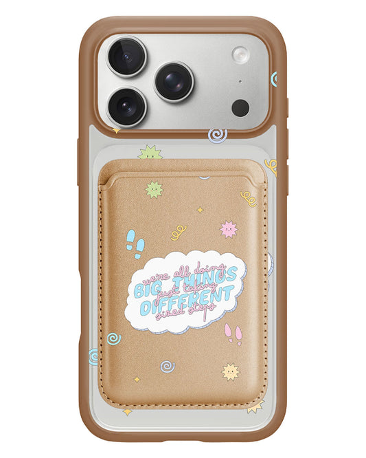 iPhone Magnetic Wallet Case - Different Steps