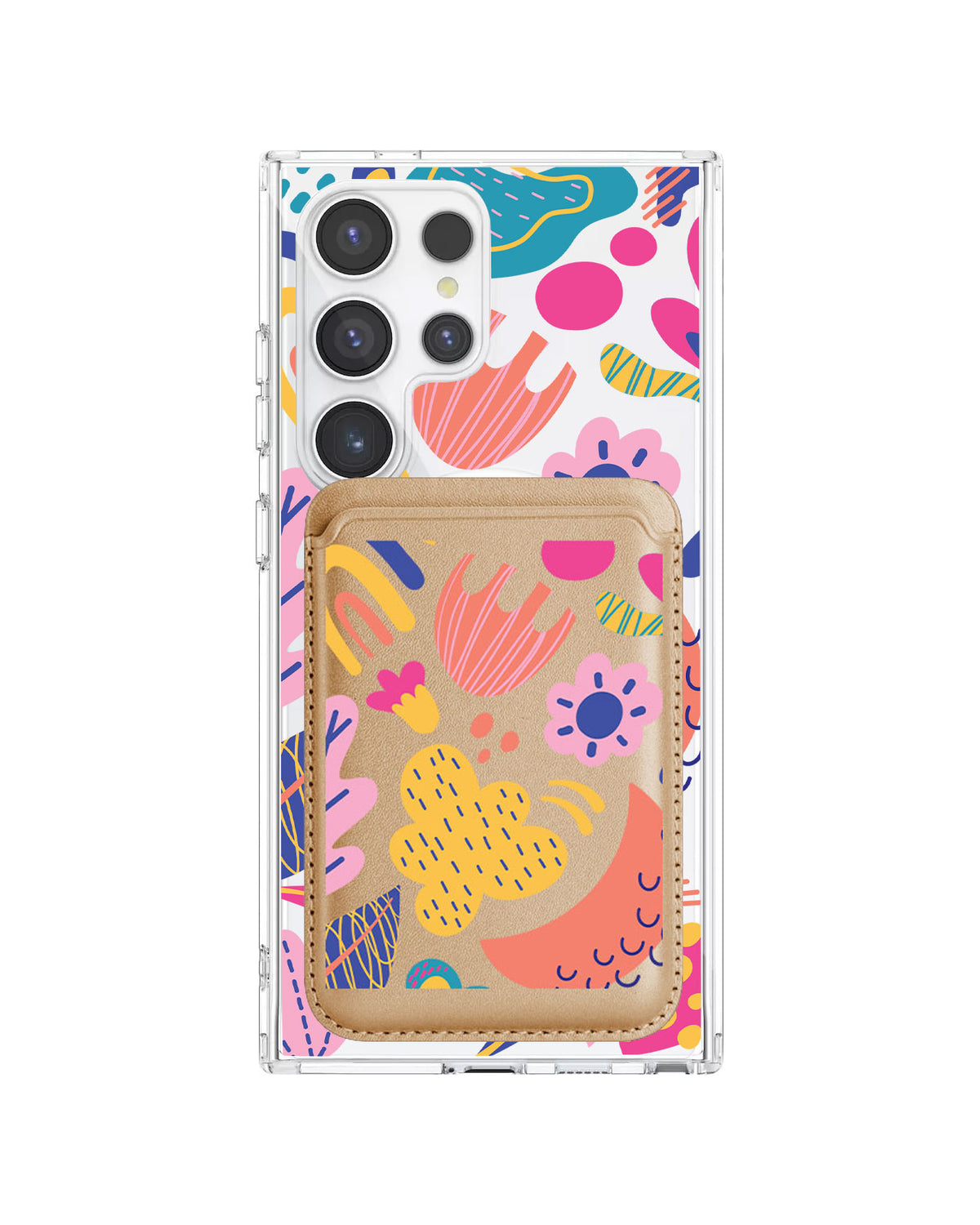 Android Magnetic Wallet Case - Florals