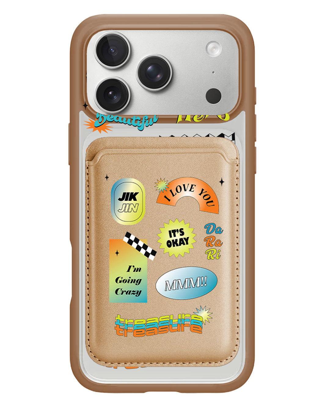 iPhone Magnetic Wallet Case - Hello Treasure