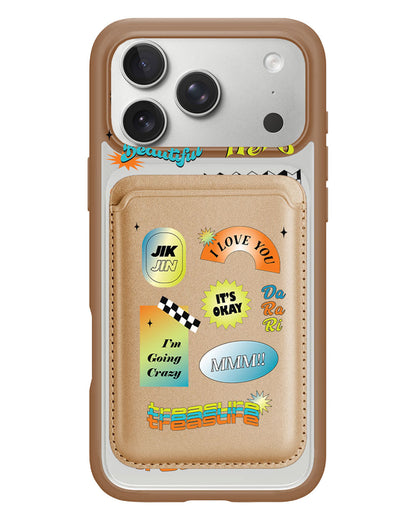 iPhone Magnetic Wallet Case - Hello Treasure