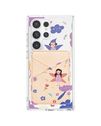 Android Phone Wallet Case - Fairy Pattern