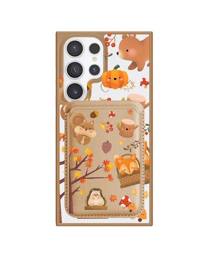 Android Magnetic Wallet Case - Autumn