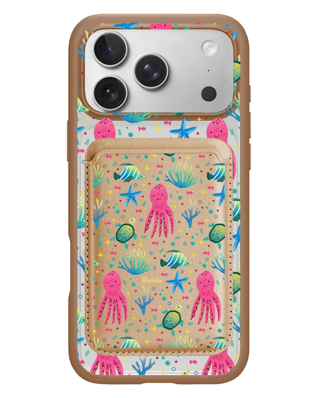 iPhone Magnetic Wallet Case - Underwater Dreams 2.0
