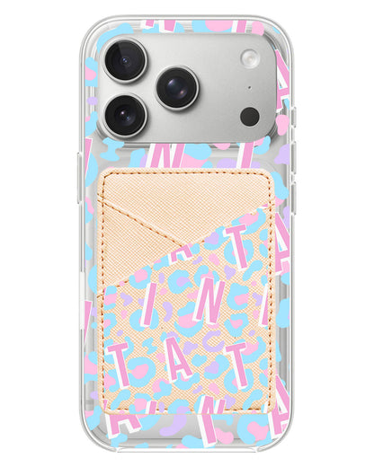 iPhone Phone Wallet Case - Leopard Monogram 6.0