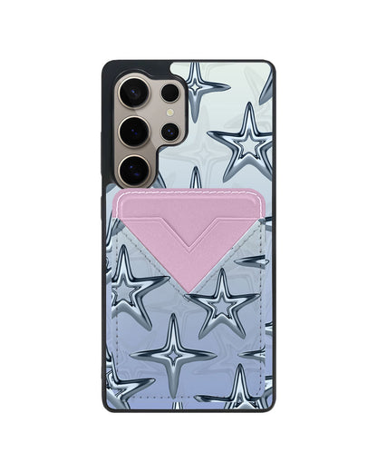 Android Avant Wallet Case - Chrome Star