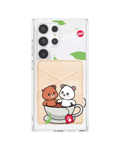 Android Phone Wallet Case - Spill The Tea