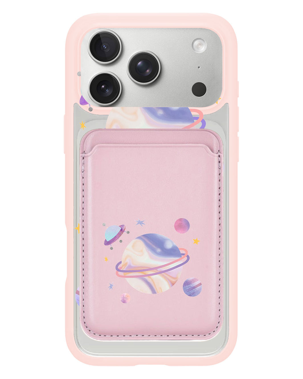 iPhone Magnetic Wallet Case - My Universe