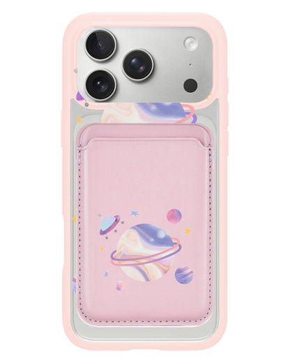 iPhone Magnetic Wallet Case - My Universe