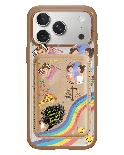 iPhone Magnetic Wallet Case - Self Love 2.0
