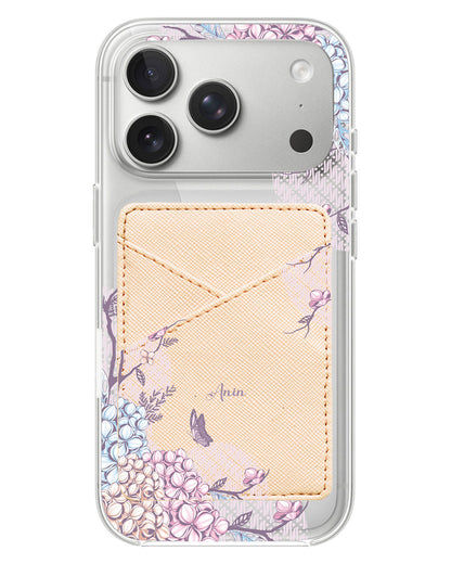 iPhone Phone Wallet Case - Batik Floral
