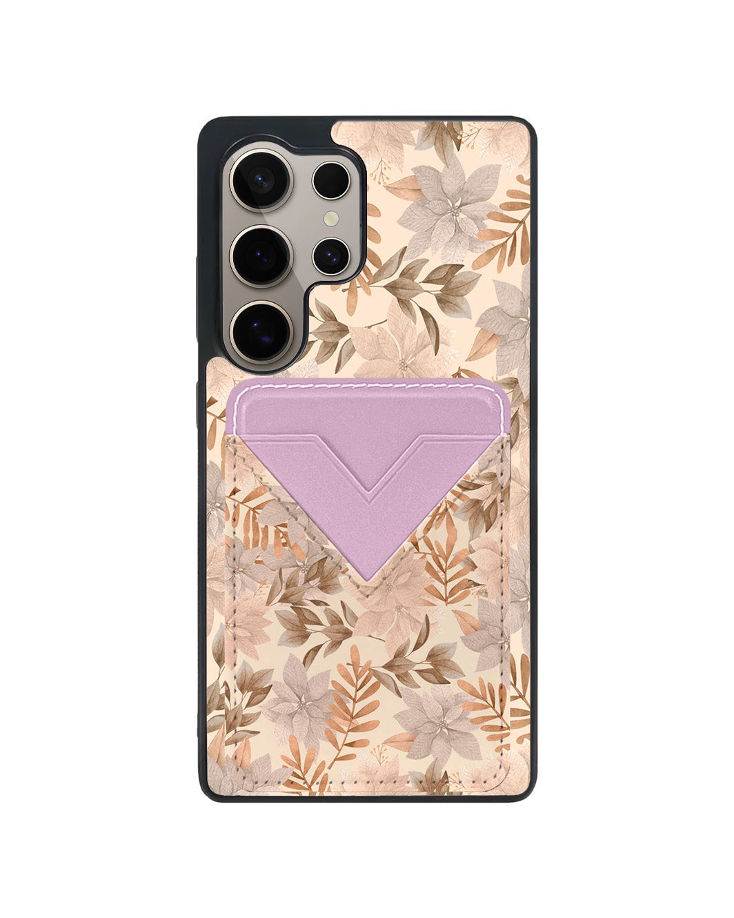 Android Avant Wallet Case - Rustic Lily