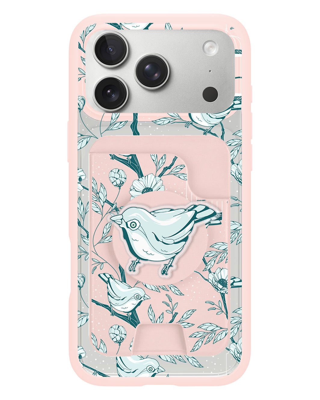 iPhone Magpop Wallet - Lovebird Monochrome 6.0