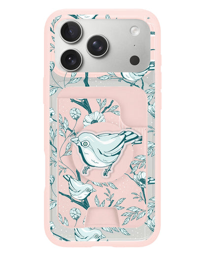 iPhone Magpop Wallet - Lovebird Monochrome 6.0
