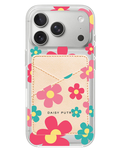 iPhone Phone Wallet Case - Daisy Delight 2.0