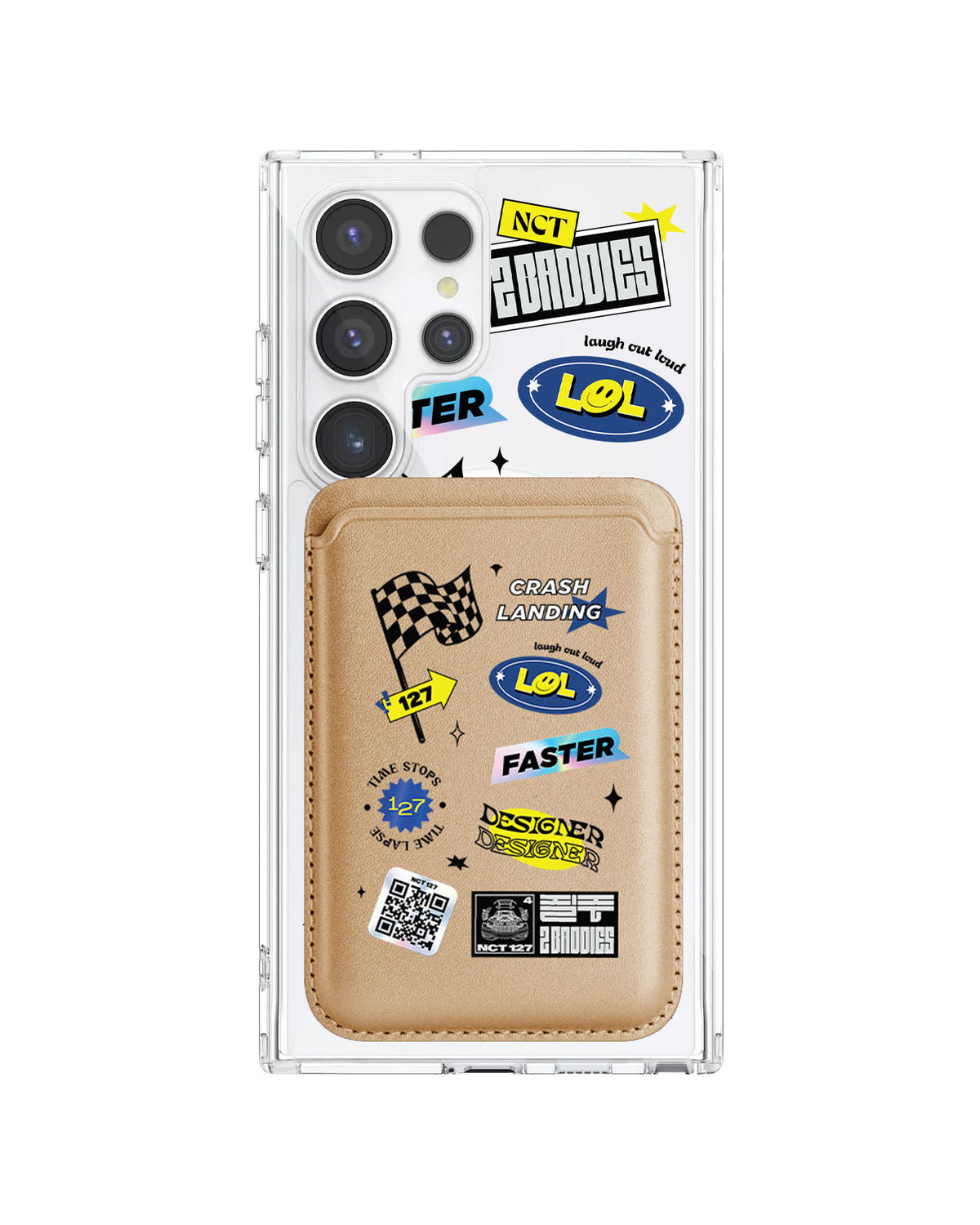 Android Magnetic Wallet Case - NCT127 Sticker Pack